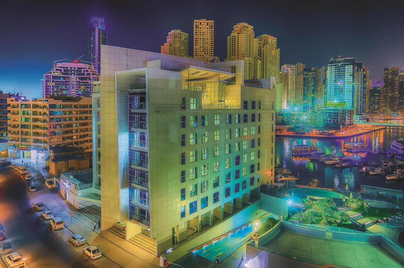 Jannah Marina Hotel Apartments Dubai Esterno foto